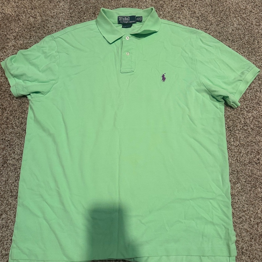 Ralph Lauren Mint Green Polo Shirt